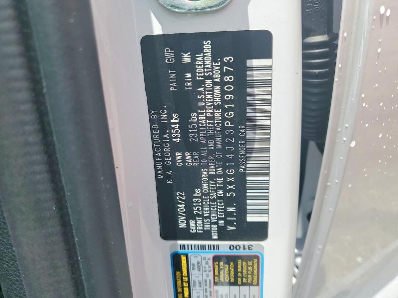 Aukcja sprzedaży 2023 Kia K5, vin: 5XXG14J23PG190873, numer aukcji: 62542776