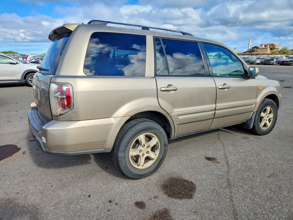2007 Honda Pilot მანქანა იყიდება აუქციონზე, vin: 5FNYF28437B008884, აუქციონის ნომერი: 62535286