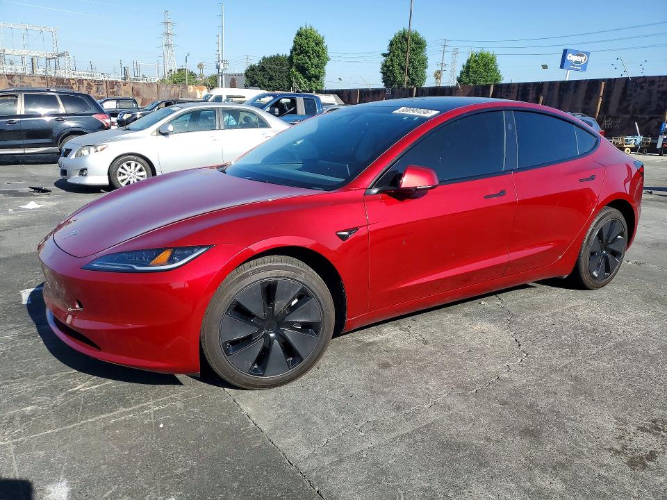 Auction sale of the 2024 Tesla Model 3, vin: 5YJ3E1EA4RF748836, lot number: 60090496