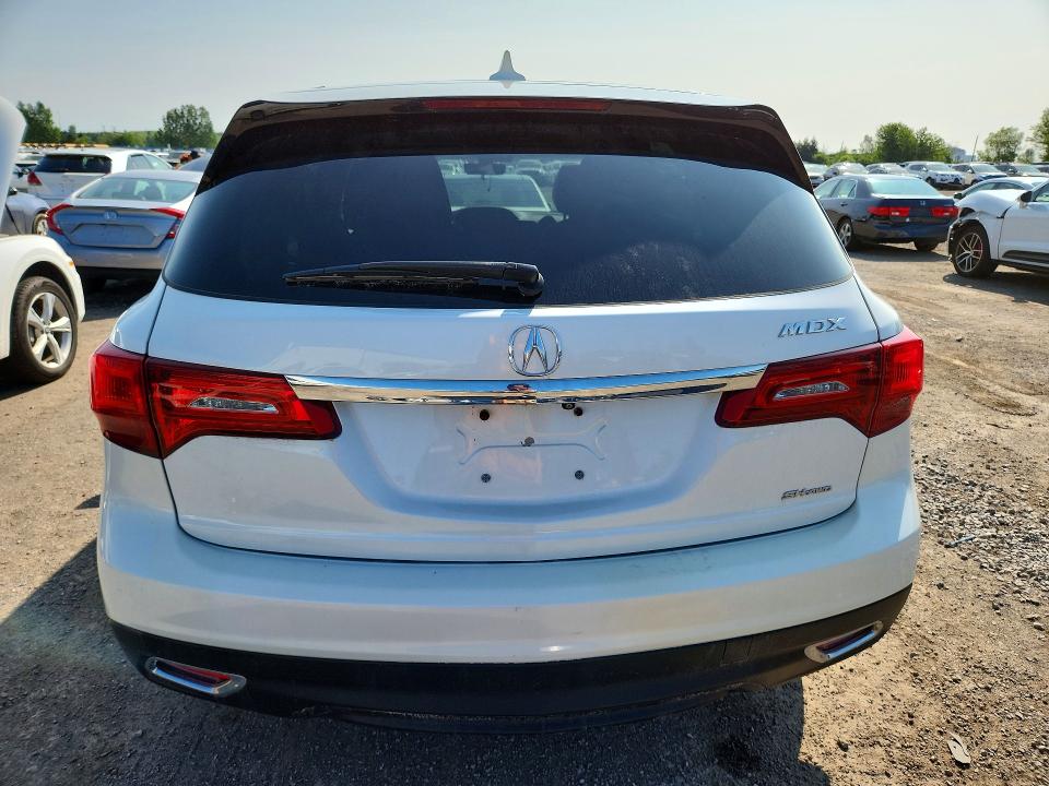 2016 Acura Mdx მანქანა იყიდება აუქციონზე, vin: 5FRYD4H60GB504937, აუქციონის ნომერი: 60805916