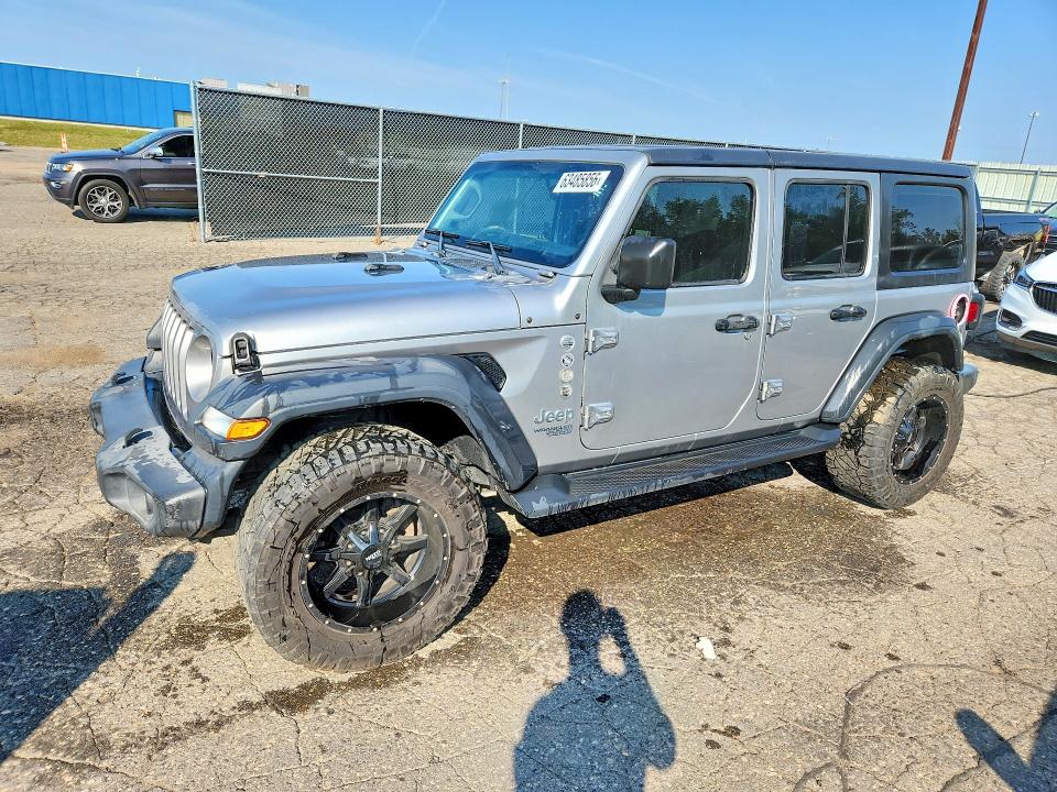 Продажа на аукционе авто 2018 Jeep Wrangler Unlimited, vin: 1C4HJXDN2JW221600, номер лота: 63485856