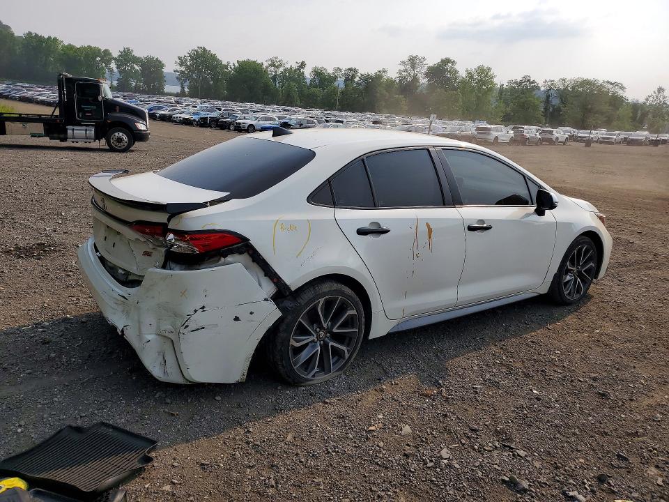 2020 Toyota Corolla მანქანა იყიდება აუქციონზე, vin: 5YFS4RCEXLP048155, აუქციონის ნომერი: 61223666