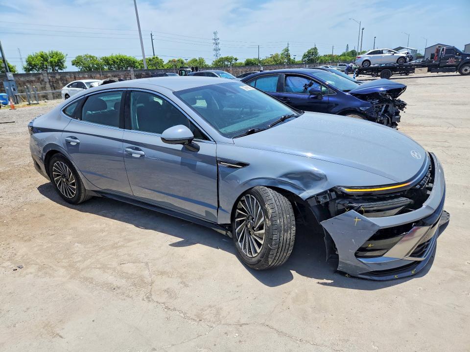 Auction sale of the 2024 Hyundai Sonata Hybrid, vin: KMHL34JJ5RA096052, lot number: 61037396