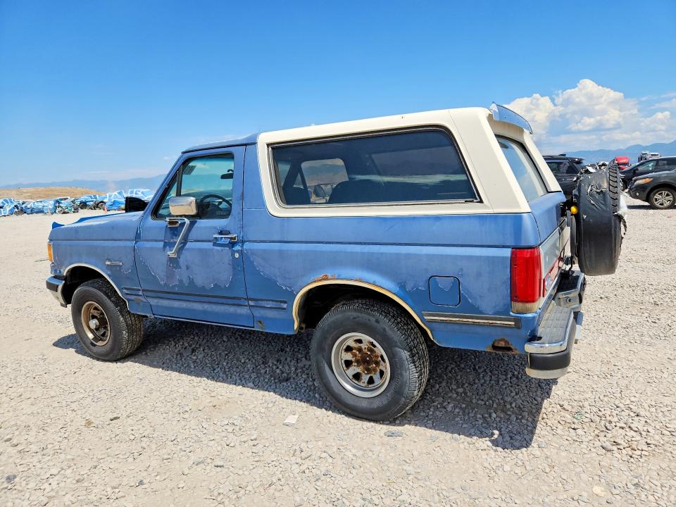 61638366 :رقم المزاد ، 1FMEU15H7MLA37545 vin ، 1991 Ford Bronco مزاد بيع