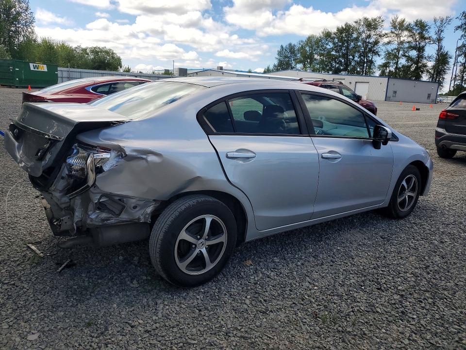 Продаж на аукціоні авто 2015 Honda Civic, vin: 2HGFB2F70FH535856, номер лоту: 60439996