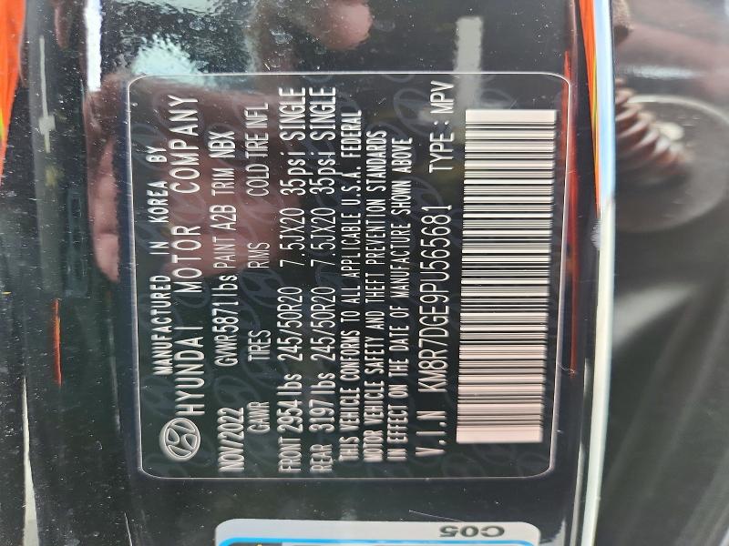 Aukcja sprzedaży 2023 Hyundai Palisade, vin: KM8R7DGE9PU565681, numer aukcji: 60876266