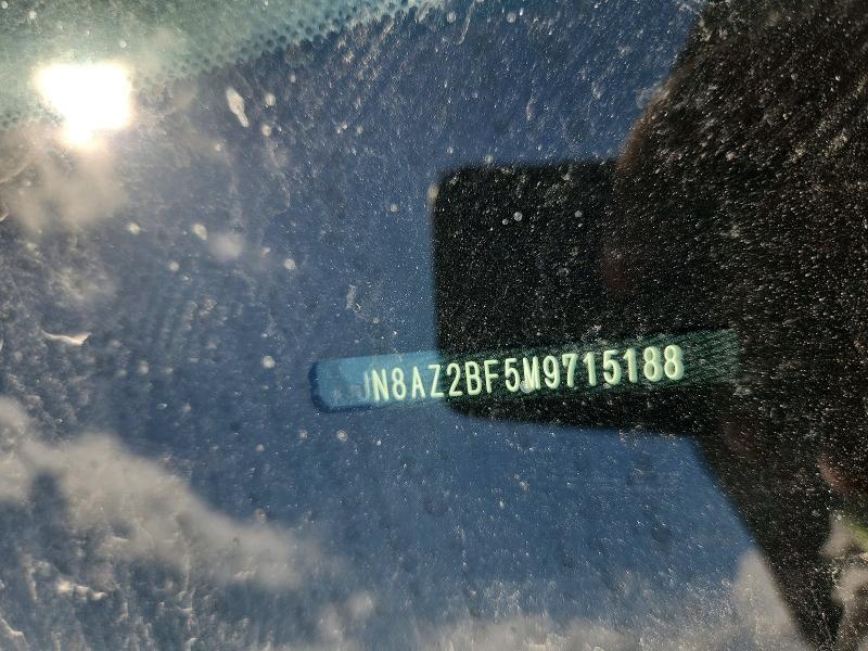 2021 Infiniti Qx80 მანქანა იყიდება აუქციონზე, vin: JN8AZ2BF5M9715188, აუქციონის ნომერი: 61444896