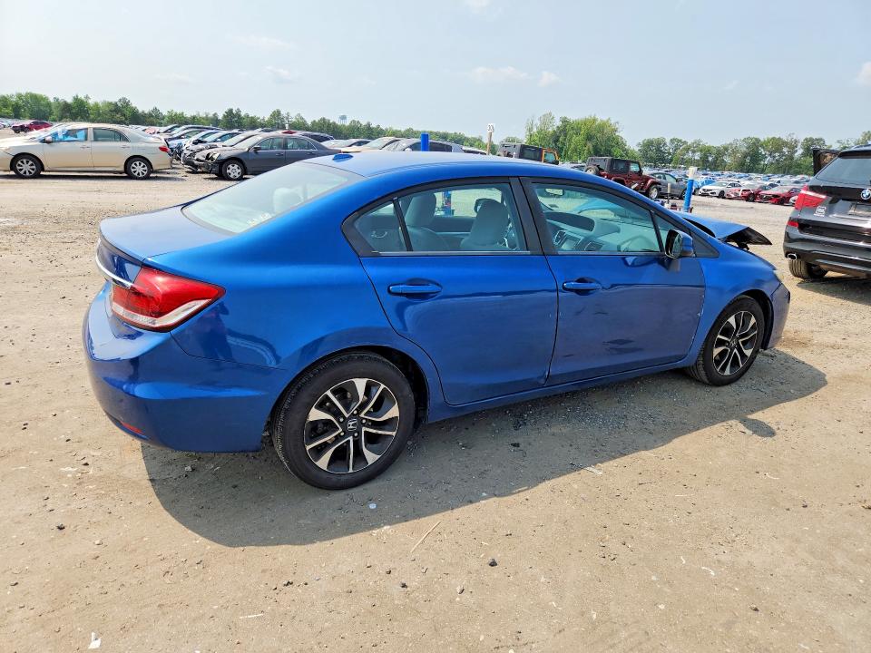 2013 Honda Civic მანქანა იყიდება აუქციონზე, vin: 2HGFB2F88DH505154, აუქციონის ნომერი: 61496886