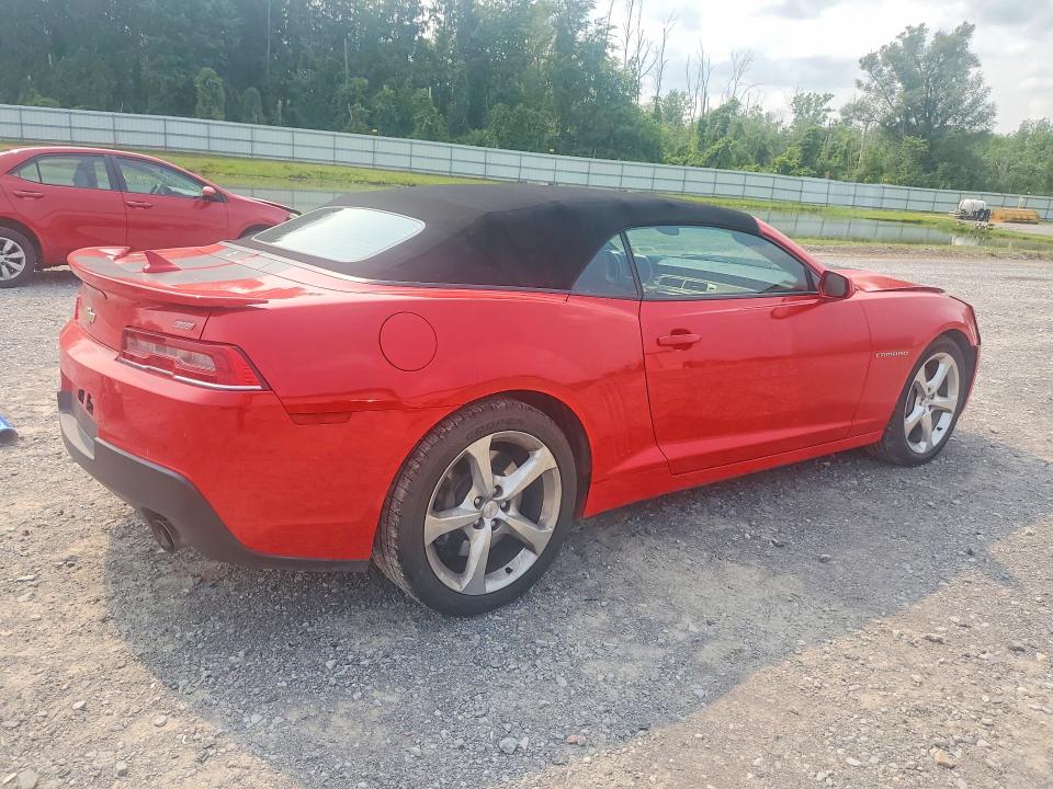 Продажа на аукционе авто 2015 Chevrolet Camaro, vin: 2G1FK3DJ4F9215655, номер лота: 62738226