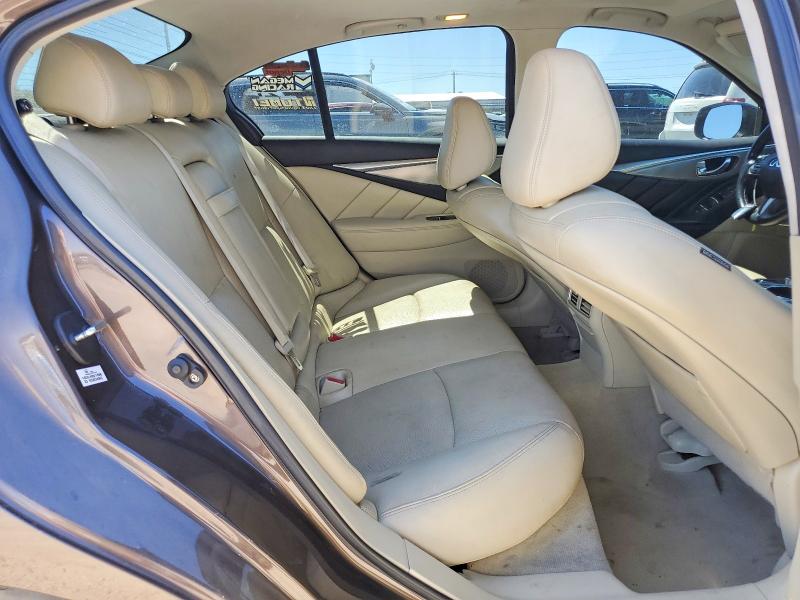 85983375 :رقم المزاد ، JN1AV7APXEM690899 vin ، 2014 Infiniti Q50 Hybrid مزاد بيع