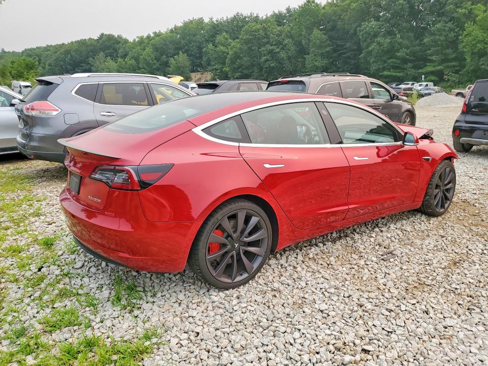 2020 Tesla Model 3 მანქანა იყიდება აუქციონზე, vin: 5YJ3E1EC5LF669331, აუქციონის ნომერი: 60989576