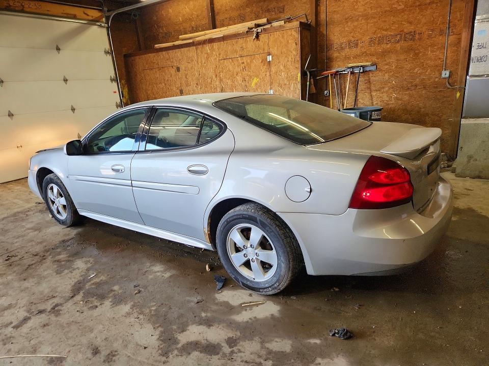 60044886 :رقم المزاد ، 2G2WP552781117981 vin ، 2008 Pontiac Grand Prix مزاد بيع