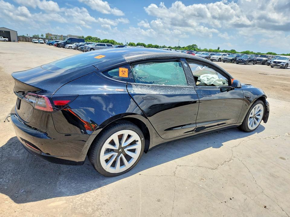 Продаж на аукціоні авто 2022 Tesla Model 3, vin: 5YJ3E1EA0NF371447, номер лоту: 62600276