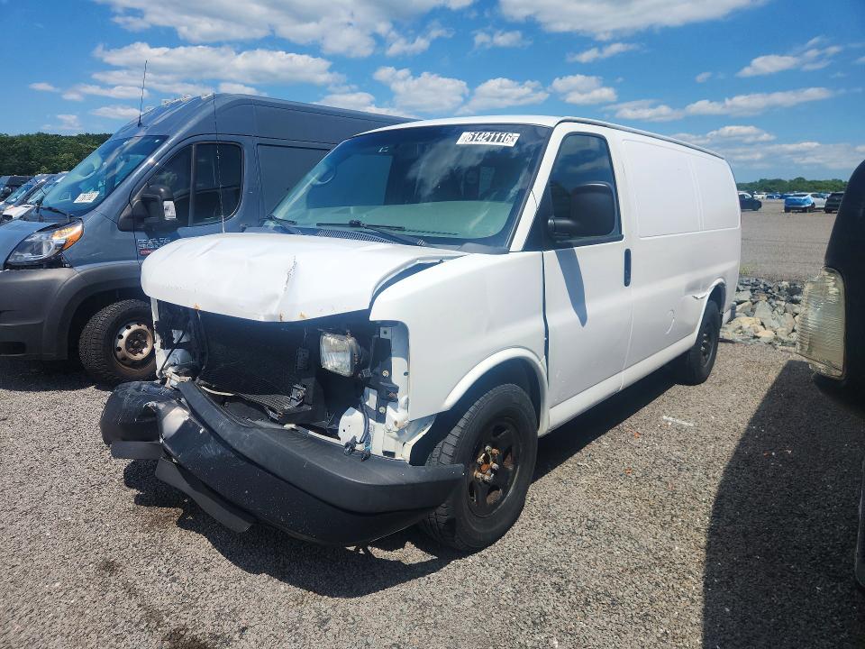 2013 Chevrolet Express 1500 მანქანა იყიდება აუქციონზე, vin: 1GCSGAFX1D1154750, აუქციონის ნომერი: 61421116