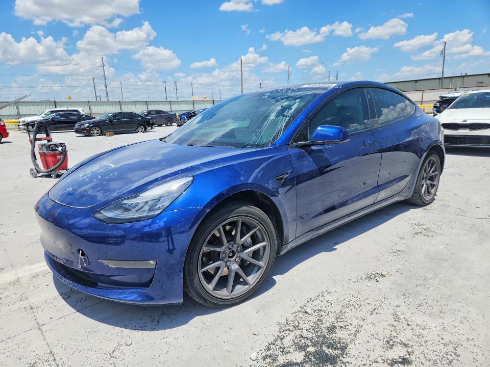 Продаж на аукціоні авто 2021 Tesla Model 3, vin: 5YJ3E1EB7MF860127, номер лоту: 58600356