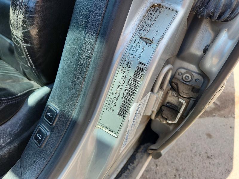 Aukcja sprzedaży 2002 Audi S6, vin: WAUXU54B82N035643, numer aukcji: 62500466