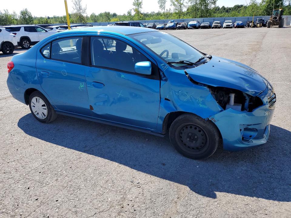 63192676 :رقم المزاد ، ML32F3FJ5KHF12601 vin ، 2019 Mitsubishi Mirage مزاد بيع