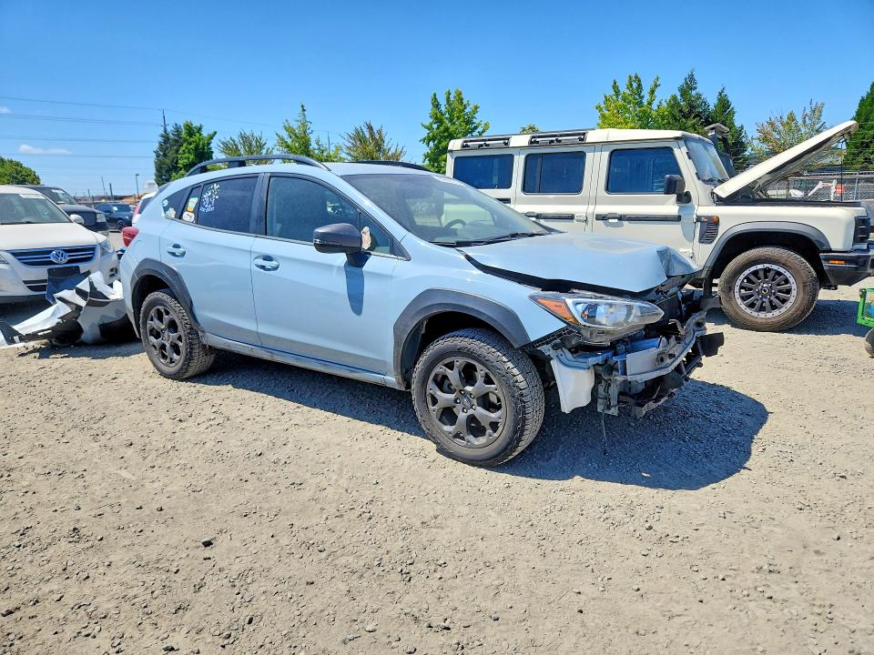 60899766 :رقم المزاد ، JF2GTHRC0MH384629 vin ، 2021 Subaru Crosstrek مزاد بيع