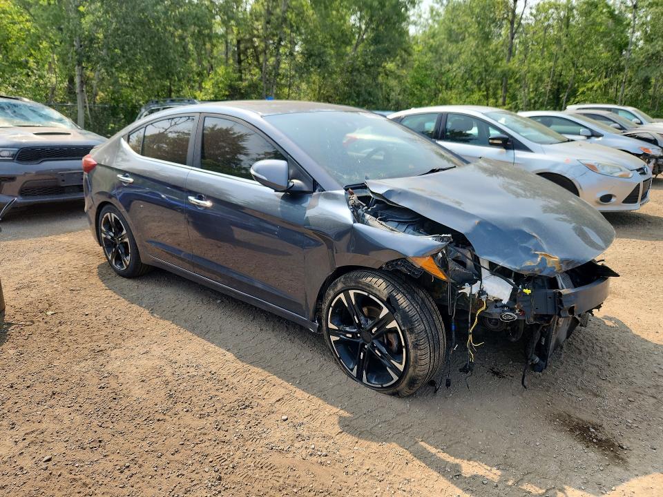 2018 Hyundai Elantra მანქანა იყიდება აუქციონზე, vin: KMHD84LF5JU497554, აუქციონის ნომერი: 58718366