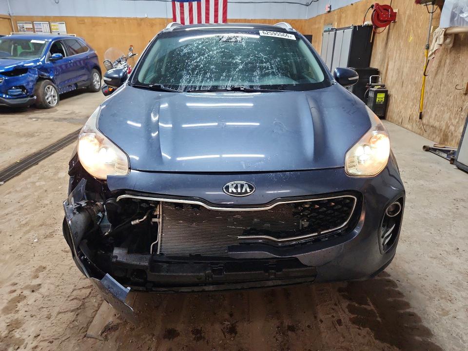 2017 Kia Sportage მანქანა იყიდება აუქციონზე, vin: KNDPNCAC9H7271054, აუქციონის ნომერი: 62595566