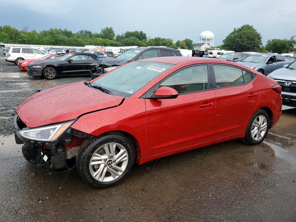 Auction sale of the 2019 Hyundai Elantra, vin: 5NPD84LF7KH452423, lot number: 62812636
