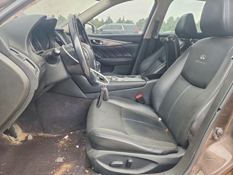 Продажа на аукционе авто 2014 Infiniti Q50, vin: JN1BV7AP3EM675696, номер лота: 62313676