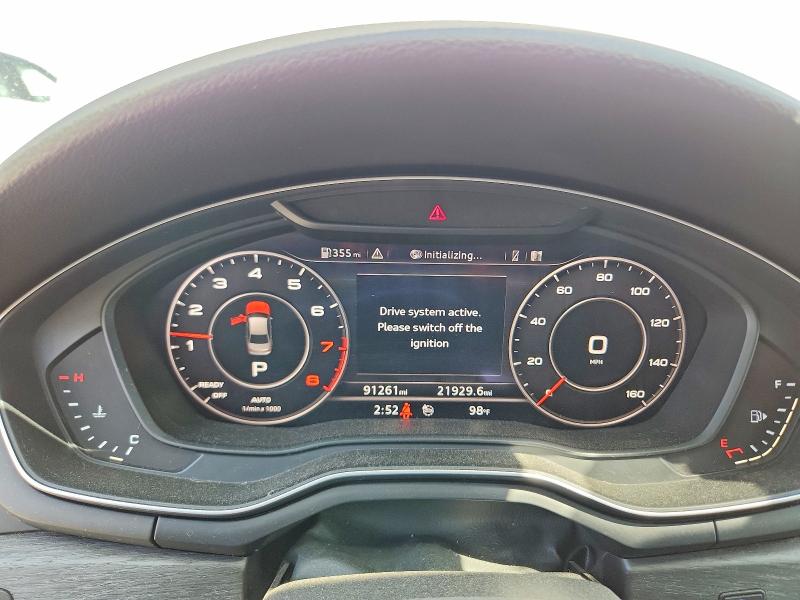 2018 Audi A4 მანქანა იყიდება აუქციონზე, vin: WAUENAF49JN002354, აუქციონის ნომერი: 60836586