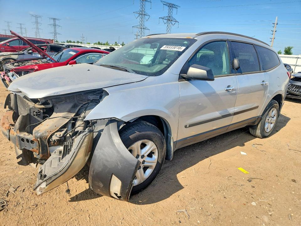 59333016 :رقم المزاد ، 1GNLVEED3AS144081 vin ، 2010 Chevrolet Traverse مزاد بيع