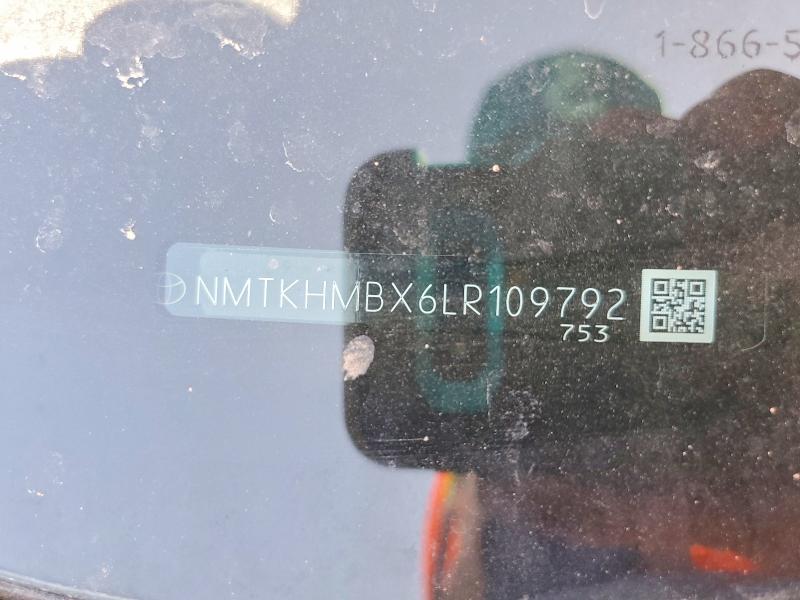 Продажа на аукционе авто 2020 Toyota C-hr, vin: NMTKHMBX6LR109792, номер лота: 59737366
