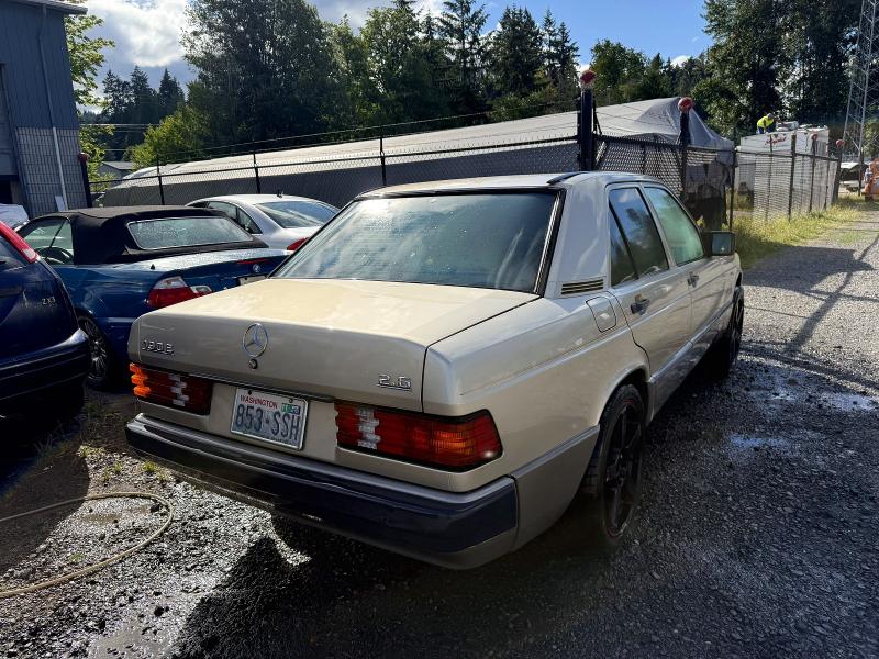 Aukcja sprzedaży 1989 Mercedes-benz 190, vin: WDBDA29D4KF628626, numer aukcji: 61643306
