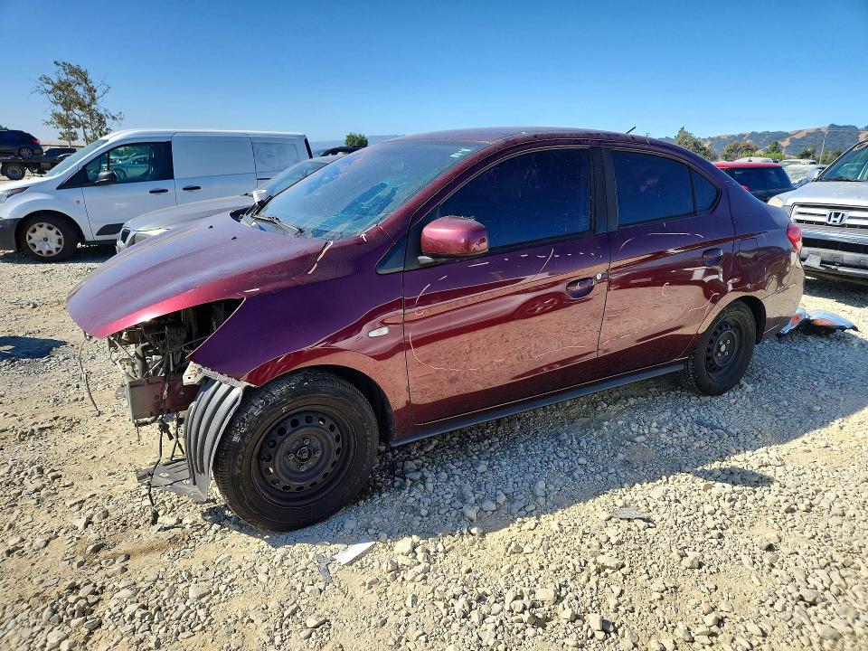 Auction sale of the 2020 Mitsubishi Mirage, vin: ML32F3FJ1LHF09874, lot number: 60462526