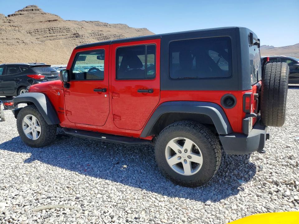 Продаж на аукціоні авто 2016 Jeep Wrangler Unlimited, vin: 1C4BJWDG8GL116216, номер лоту: 59063846