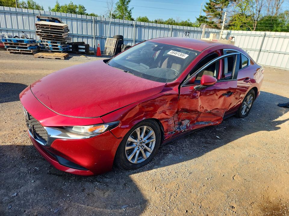 Продажа на аукционе авто 2019 Mazda 3, vin: JM1BPBCM7K1140414, номер лота: 58461366