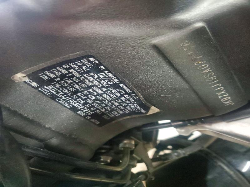 Aukcja sprzedaży 2025 Kawasaki Zx636, vin: JKBZXJJ19SA027216, numer aukcji: 60630166