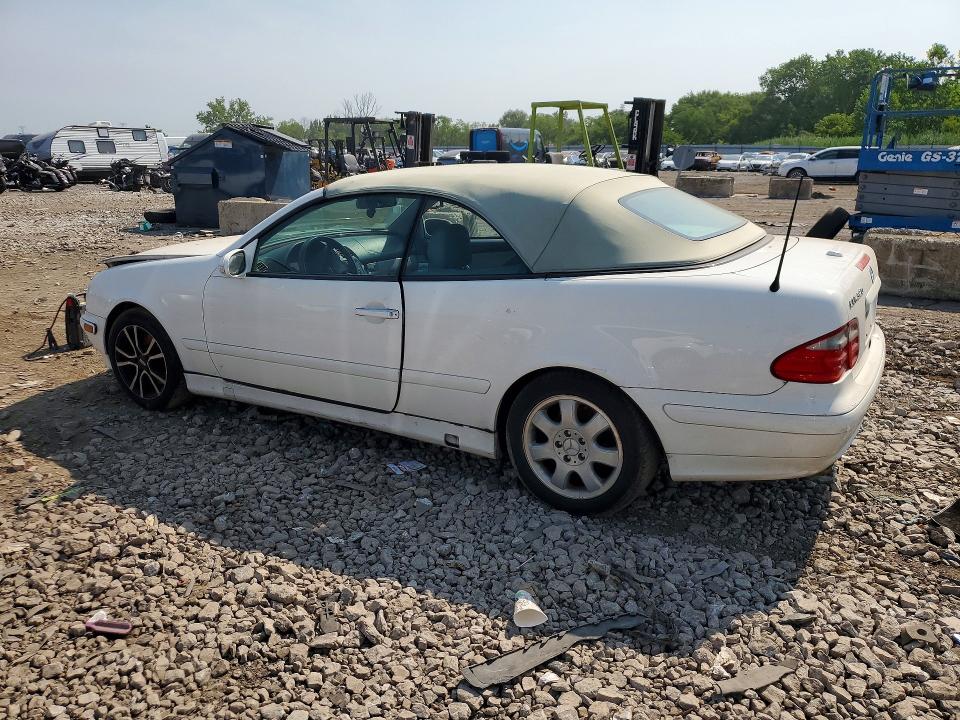 Продажа на аукционе авто 2002 Mercedes-benz Clk, vin: WDBLK65G52T102796, номер лота: 61153496