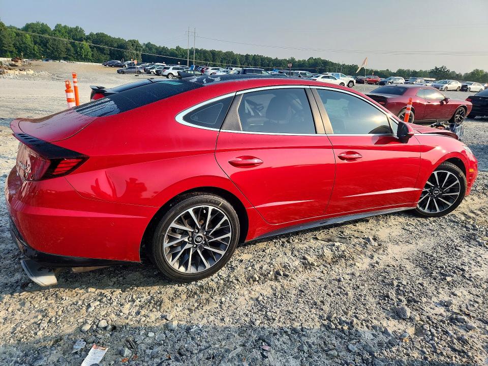 2021 Hyundai Sonata მანქანა იყიდება აუქციონზე, vin: KMHL34J26MA154686, აუქციონის ნომერი: 62934186
