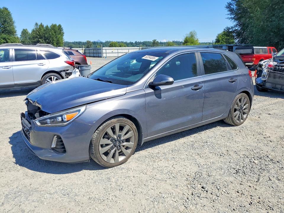 2018 Hyundai Elantra Gt მანქანა იყიდება აუქციონზე, vin: KMHH55LC6JU033193, აუქციონის ნომერი: 60354006
