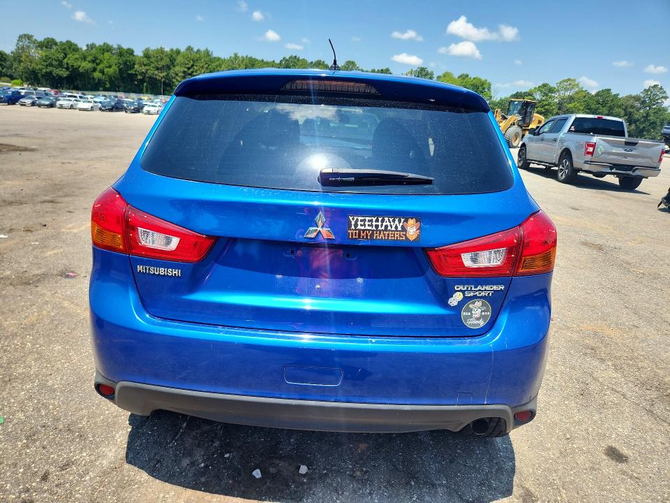 2015 Mitsubishi Outlander Sport მანქანა იყიდება აუქციონზე, vin: 4A4AP3AU9FE004376, აუქციონის ნომერი: 58819516