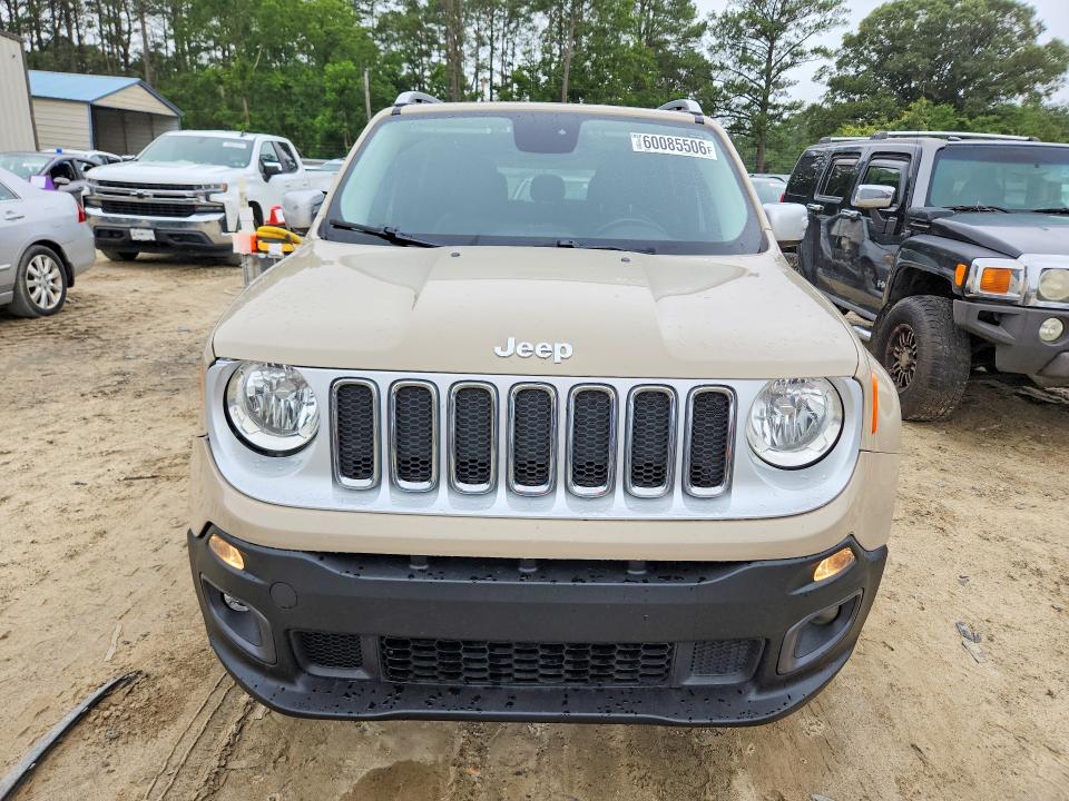 Продажа на аукционе авто 2015 Jeep Renegade, vin: ZACCJBDT4FPC45851, номер лота: 60085506