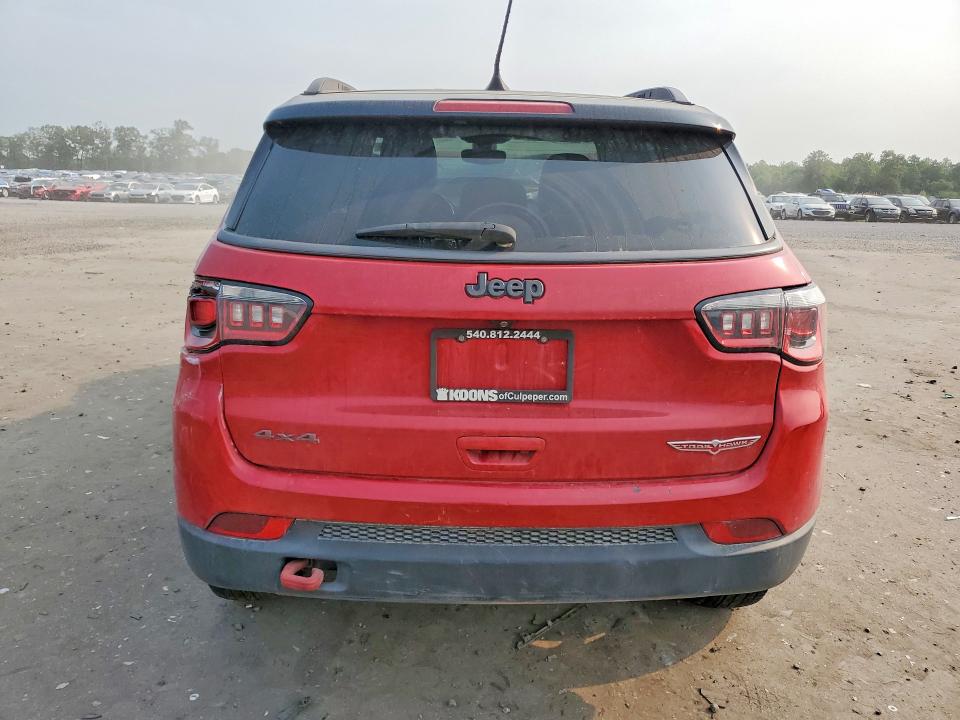 61519376 :رقم المزاد ، 3C4NJDDB5KT645285 vin ، 2019 Jeep Compass مزاد بيع