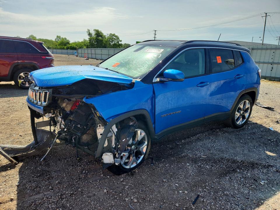 Продажа на аукционе авто 2020 Jeep Compass, vin: 3C4NJDCB4LT106675, номер лота: 61559226