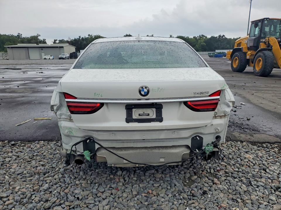 2019 Bmw 740 მანქანა იყიდება აუქციონზე, vin: WBA7E2C55KB218281, აუქციონის ნომერი: 61754706