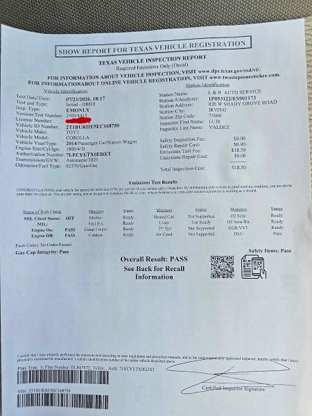 62466306 :رقم المزاد ، 2T1BURHE5EC168750 vin ، 2014 Toyota Corolla مزاد بيع