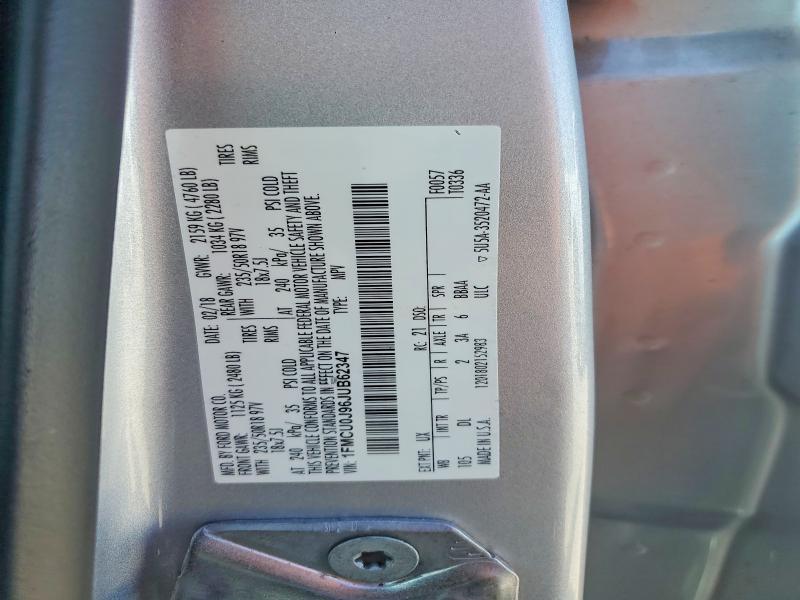 Aukcja sprzedaży 2018 Ford Escape, vin: 1FMCU0J96JUB62347, numer aukcji: 63602616