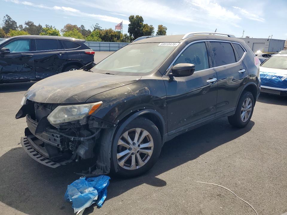 2016 Nissan Rogue მანქანა იყიდება აუქციონზე, vin: KNMAT2MV6GP648568, აუქციონის ნომერი: 59910476