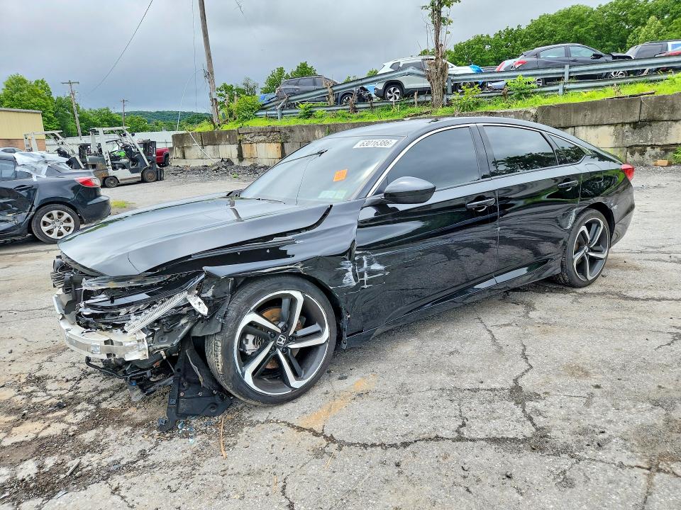 2022 Honda Accord მანქანა იყიდება აუქციონზე, vin: 1HGCV1F44NA111734, აუქციონის ნომერი: 63016386