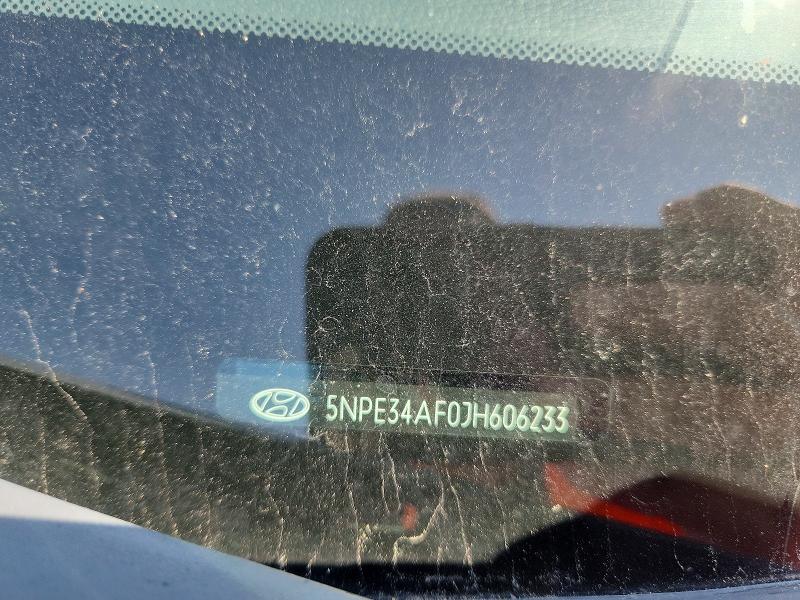 2018 Hyundai Sonata მანქანა იყიდება აუქციონზე, vin: 5NPE34AF0JH606233, აუქციონის ნომერი: 60660706