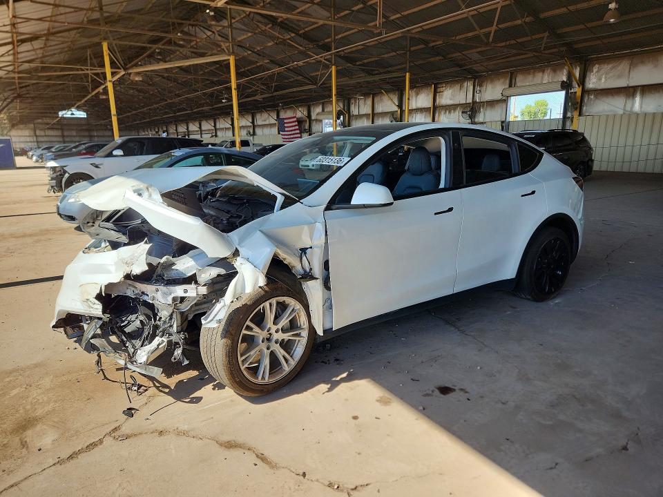 60315136 :رقم المزاد ، 7SAYGDEE0PF813458 vin ، 2023 Tesla Model Y مزاد بيع
