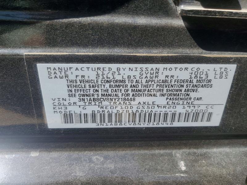 Продаж на аукціоні авто 2021 Nissan Sentra, vin: 3N1AB8CV8NY218448, номер лоту: 60039526
