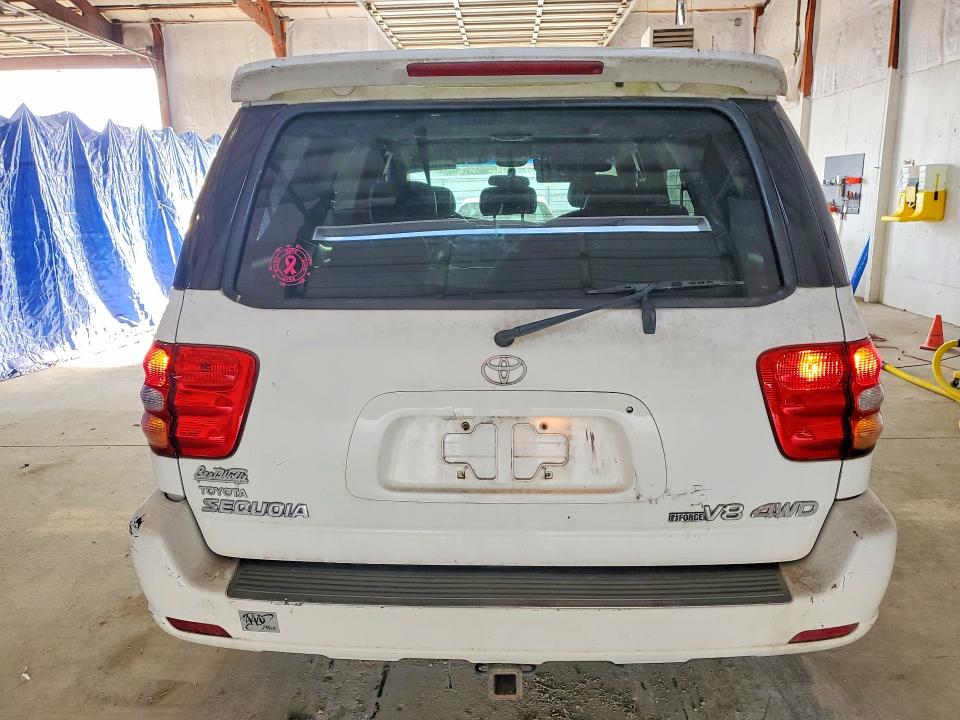 2002 Toyota Sequoia მანქანა იყიდება აუქციონზე, vin: 5TDBT48AX2S118142, აუქციონის ნომერი: 62535556